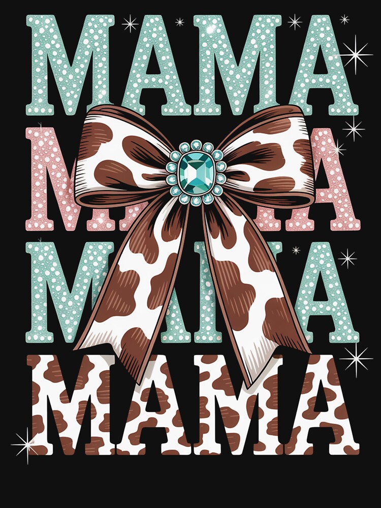 Mama Mom Western Family Matching Cowboy by SlogariArt