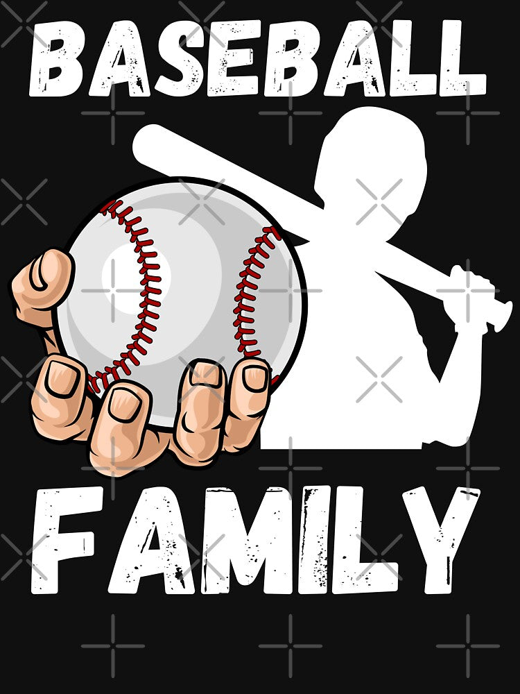 Funny Baseball Family Matching Family by JoshBulky
