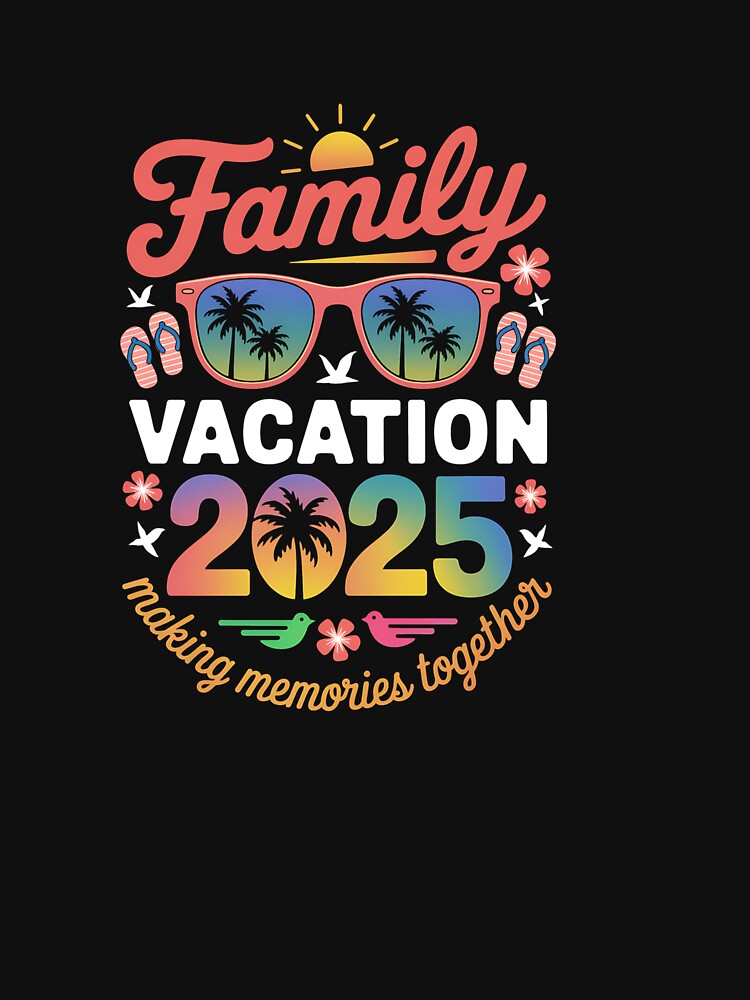 Family Vacation 2025 Holiday Summer Matching Group by katherintration