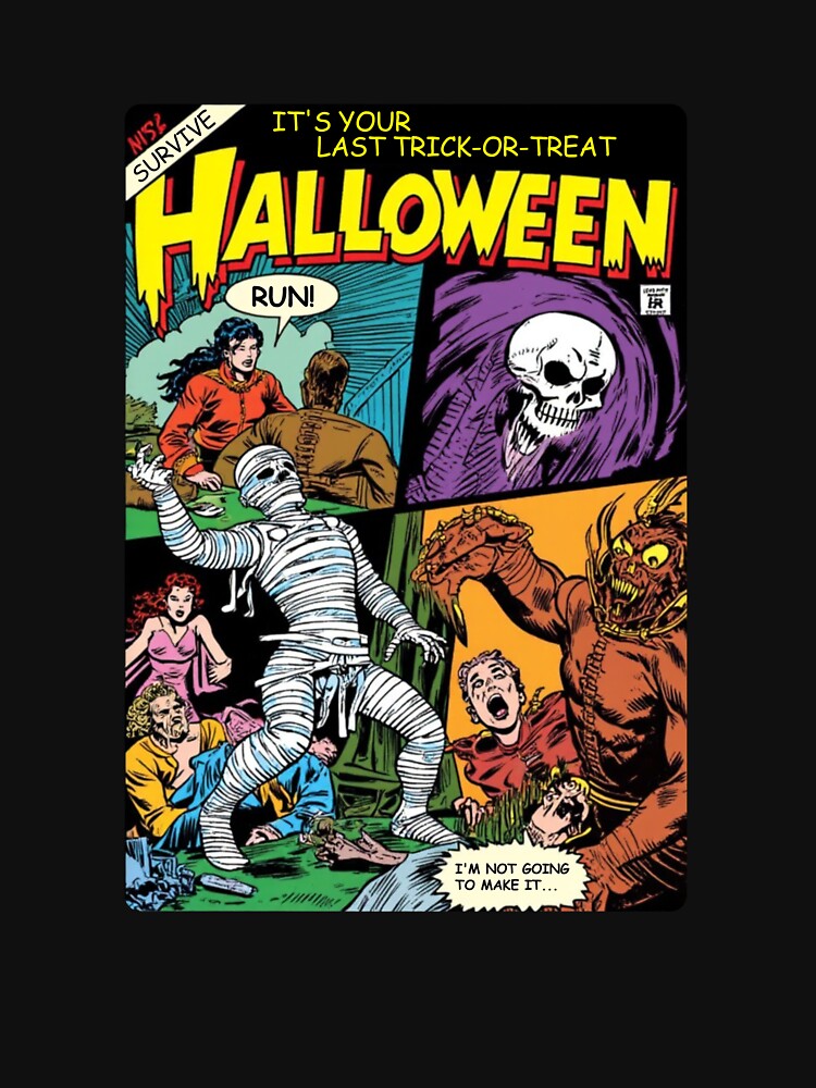 Halloween Comic Horrorfest Vintage Halloween Gear by DynamicDesign