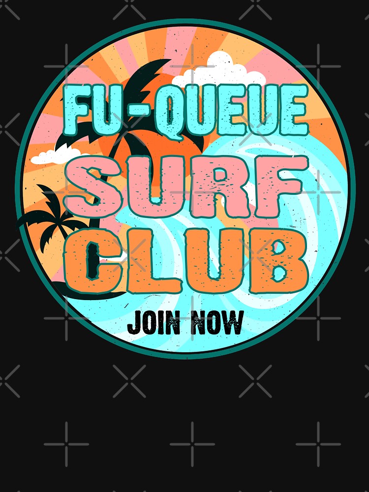 Funny Surf Club Design by Status71