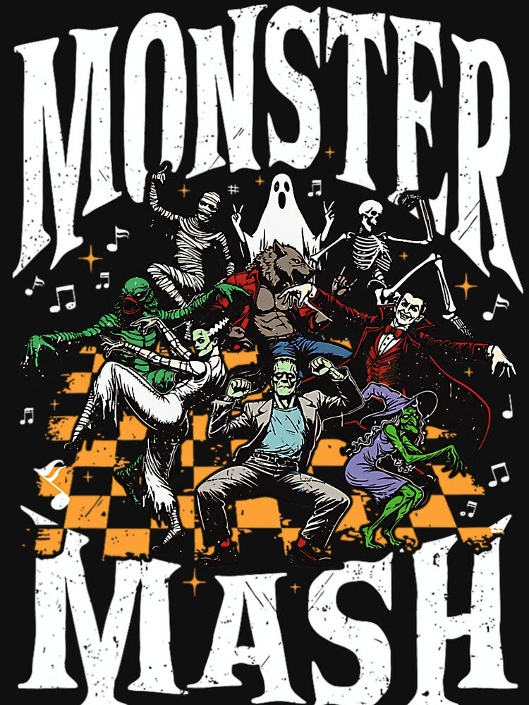 Monster Mash Retro Halloween For Men, For Women, Funny Monster Spooky by Designerdavion