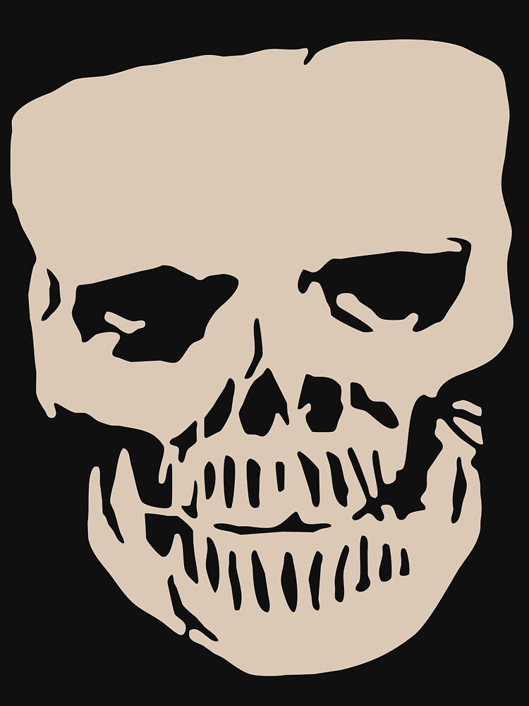 Vintage Horror Skull by Scott Banks