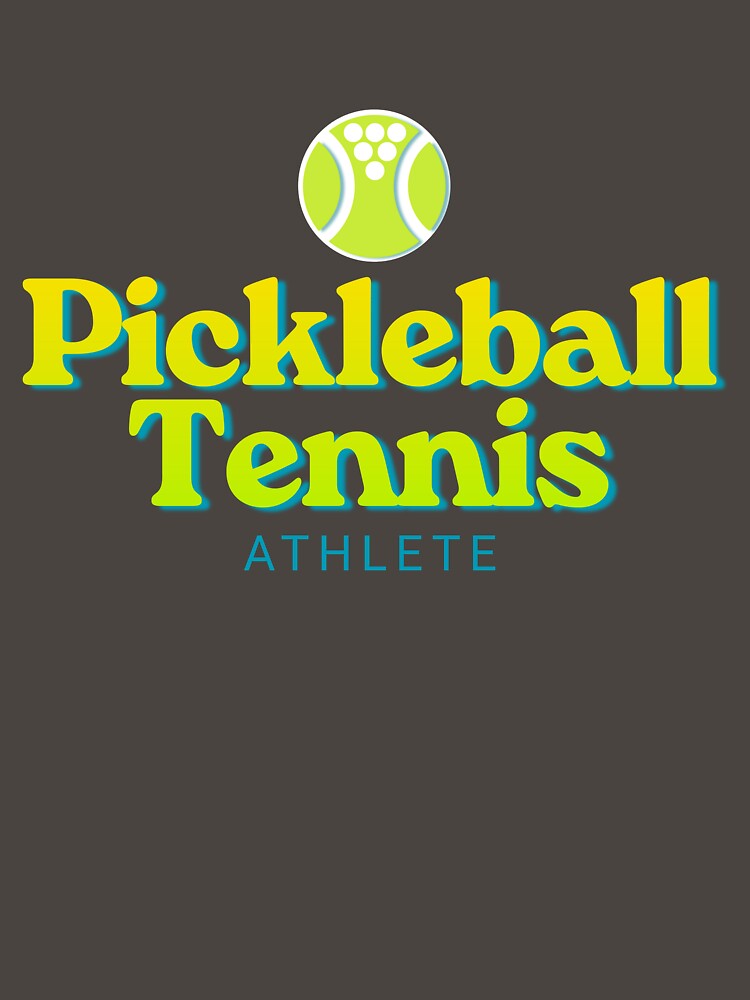 Alternative Pickleball Tennis Athlete by Creative Kelly