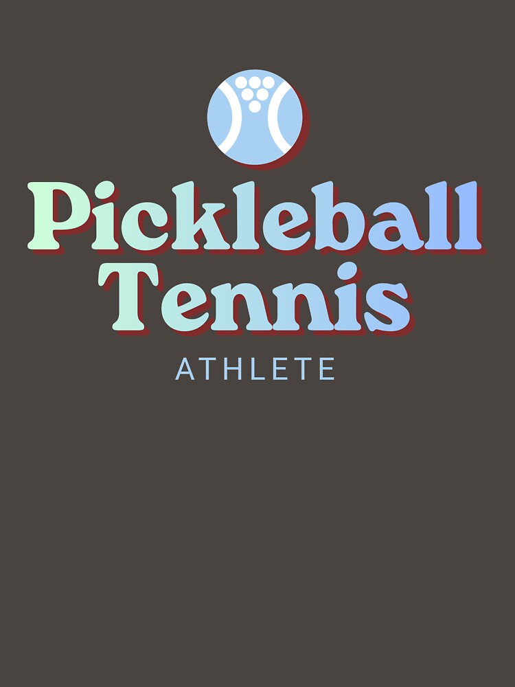 Pickleball Tennis Athlete by Creative Kelly
