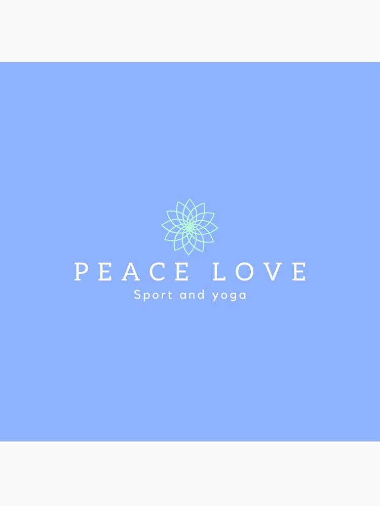 Peace love sport and yoga by Eugenie974