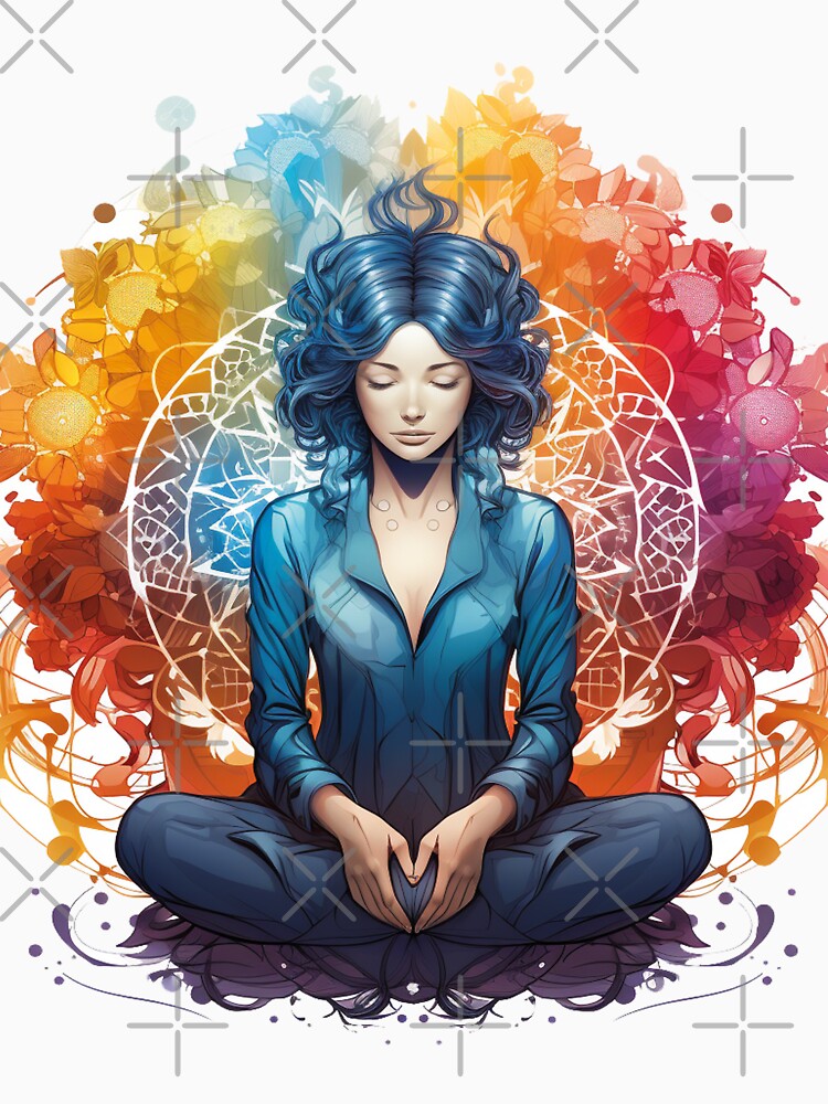 Meditation Girl by Griffin Door