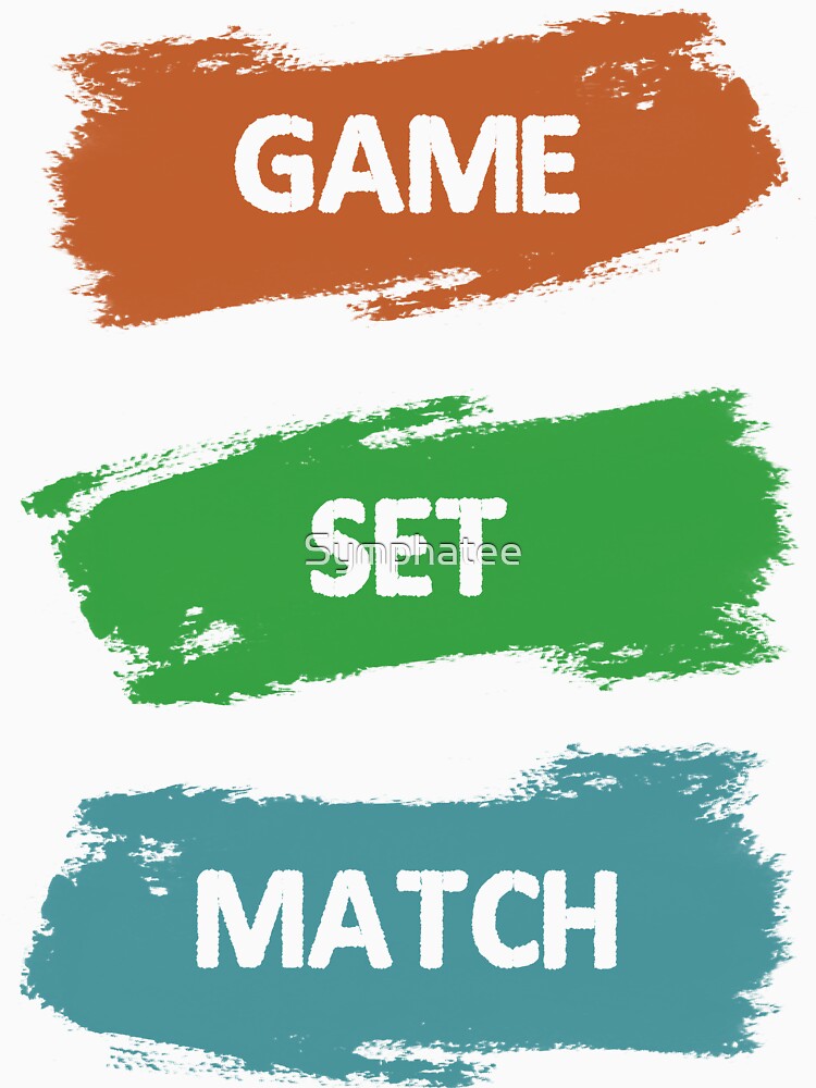 Game Set Match Tennis by Symphatee