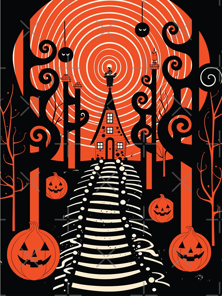 Groovy Halloween Design by Abystoic