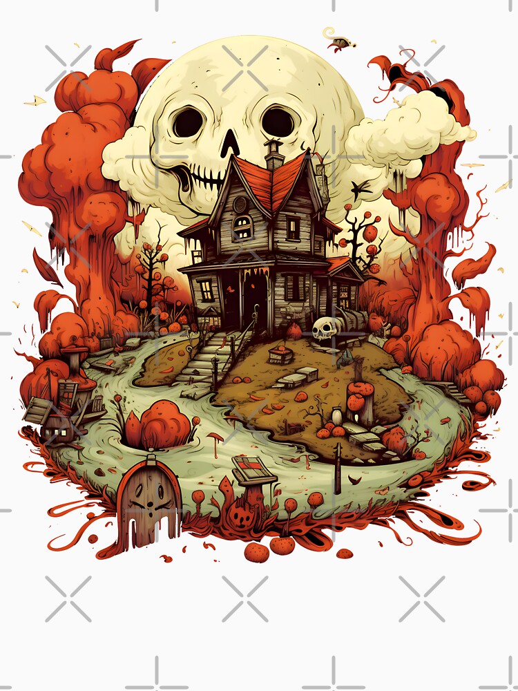Vintage Halloween - Horror Scene by Gugacz