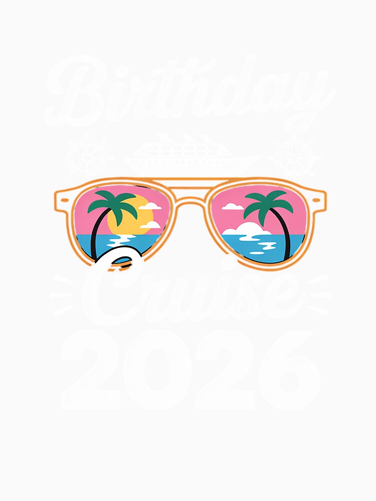 Birthday Cruise Trip 2026 Vacation Matching Family Group by repconomArt
