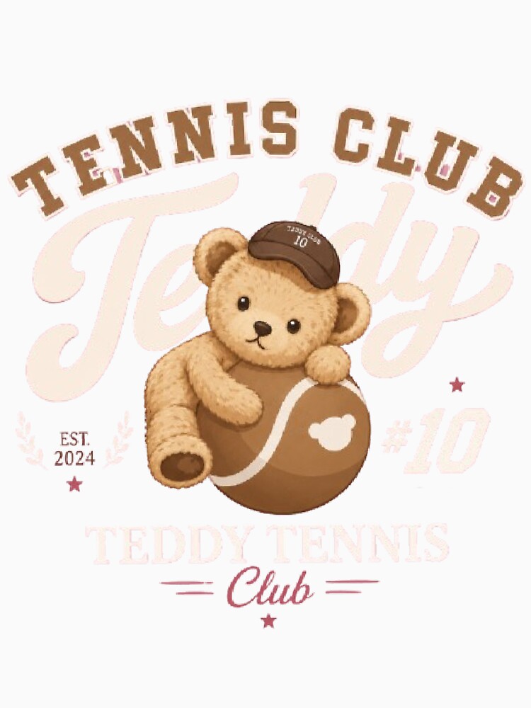 Teddy Tennis Club Vintage by AveniaOficial