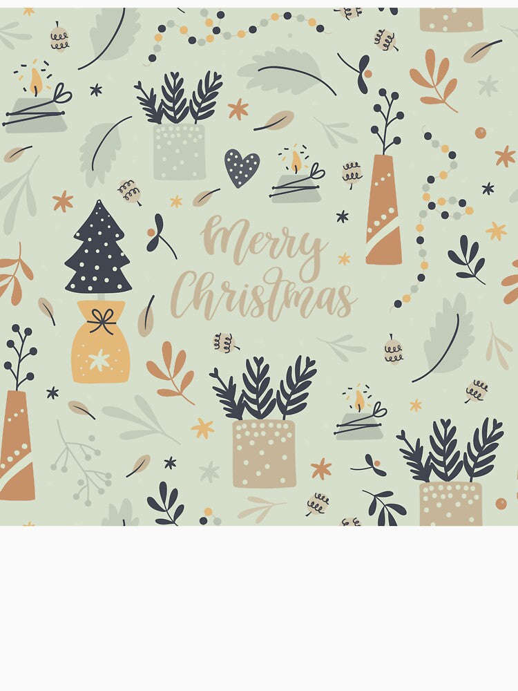 Merry Christmas Pattern by antevasinart