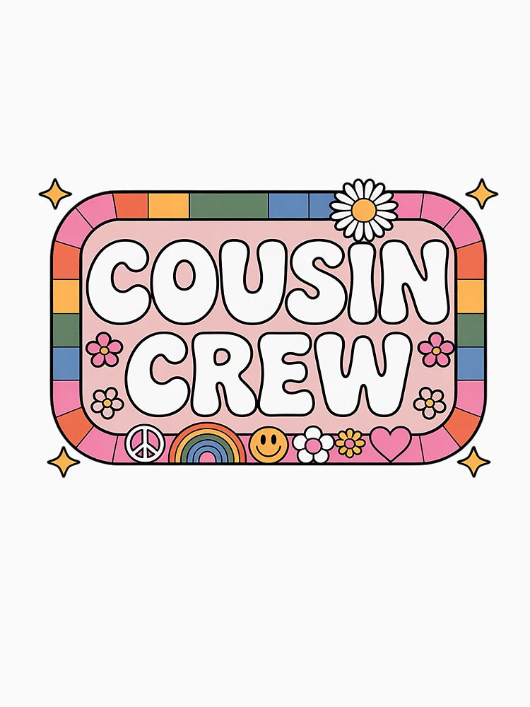 Cousin Crew Family Matching Cousin Boys Girls Kids by grounabslaninal