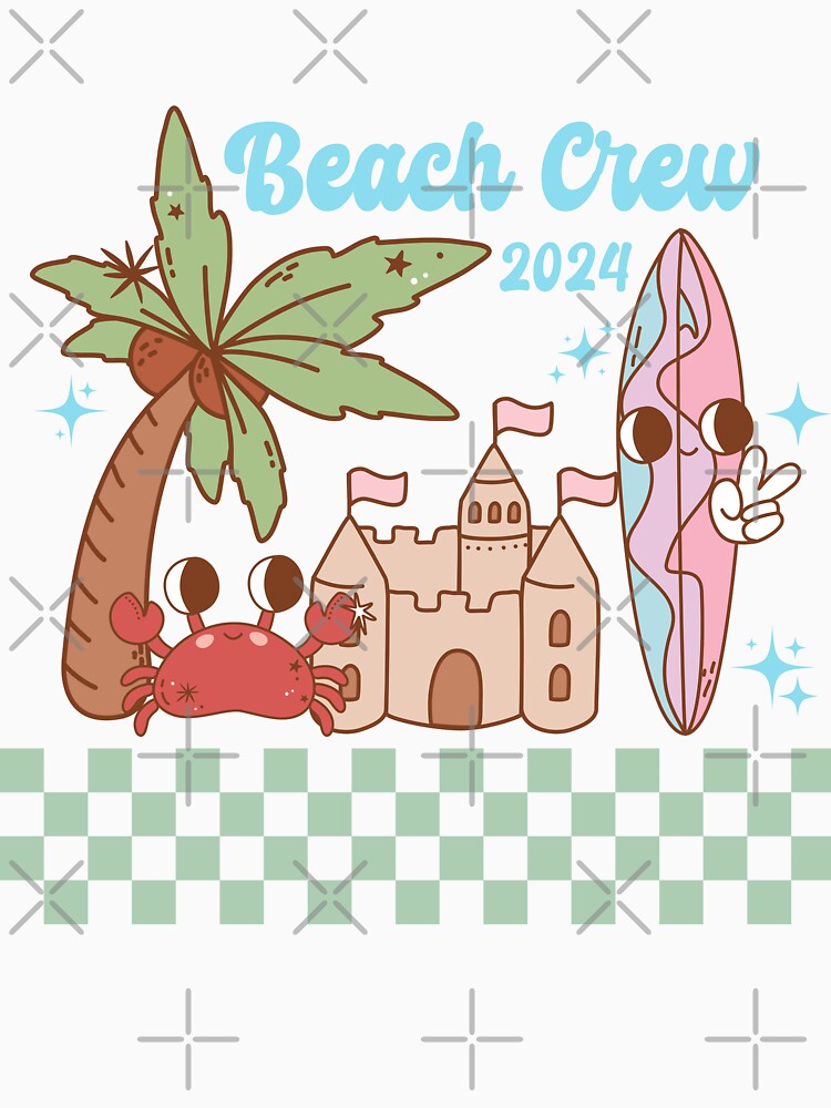 Retro Beach Crew 2024 by lostinpixels