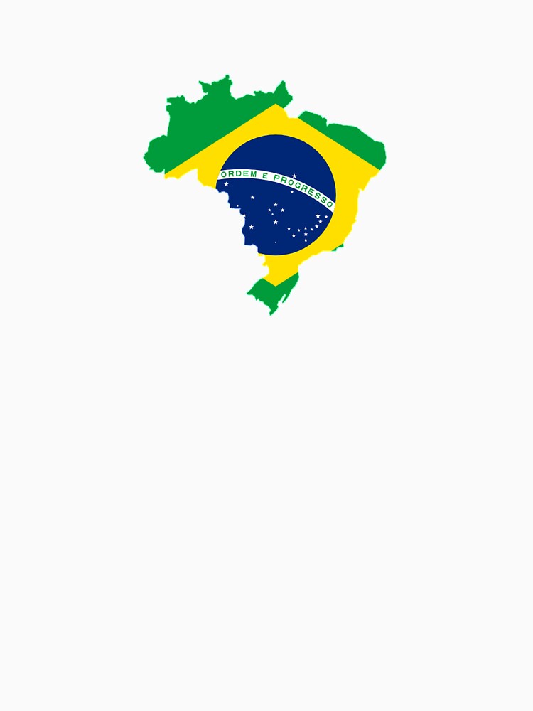 Brazil Flag colored country by StickerDirect