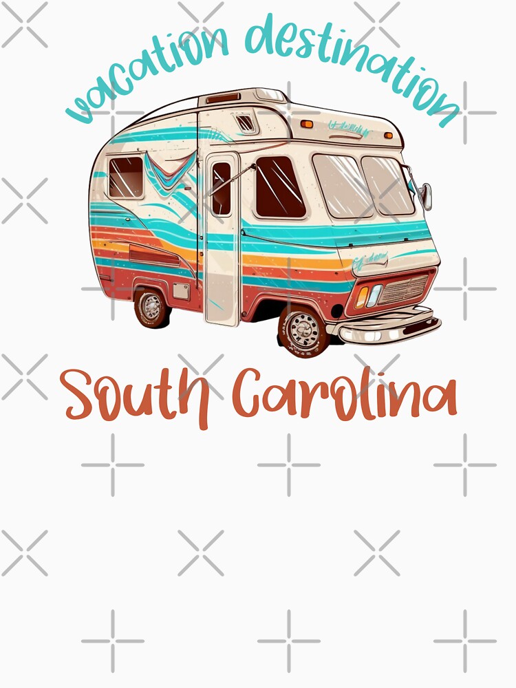 Vacation Destination South Carolina T-Shirt by MarqisStudio