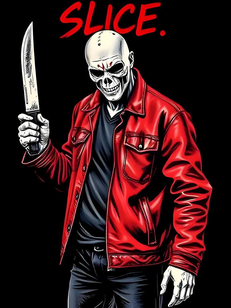 Horror Slasher T-Shirt "Slice" by Rune-Designs