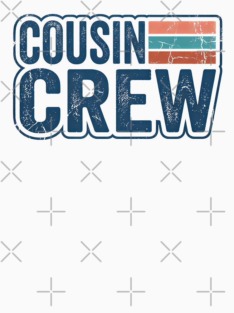 Retro Cousin Crew Matching Family Reunion Gifts by Blok45