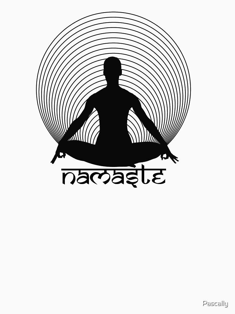 Yoga, meditation, peace, calm, namaste by Pascally