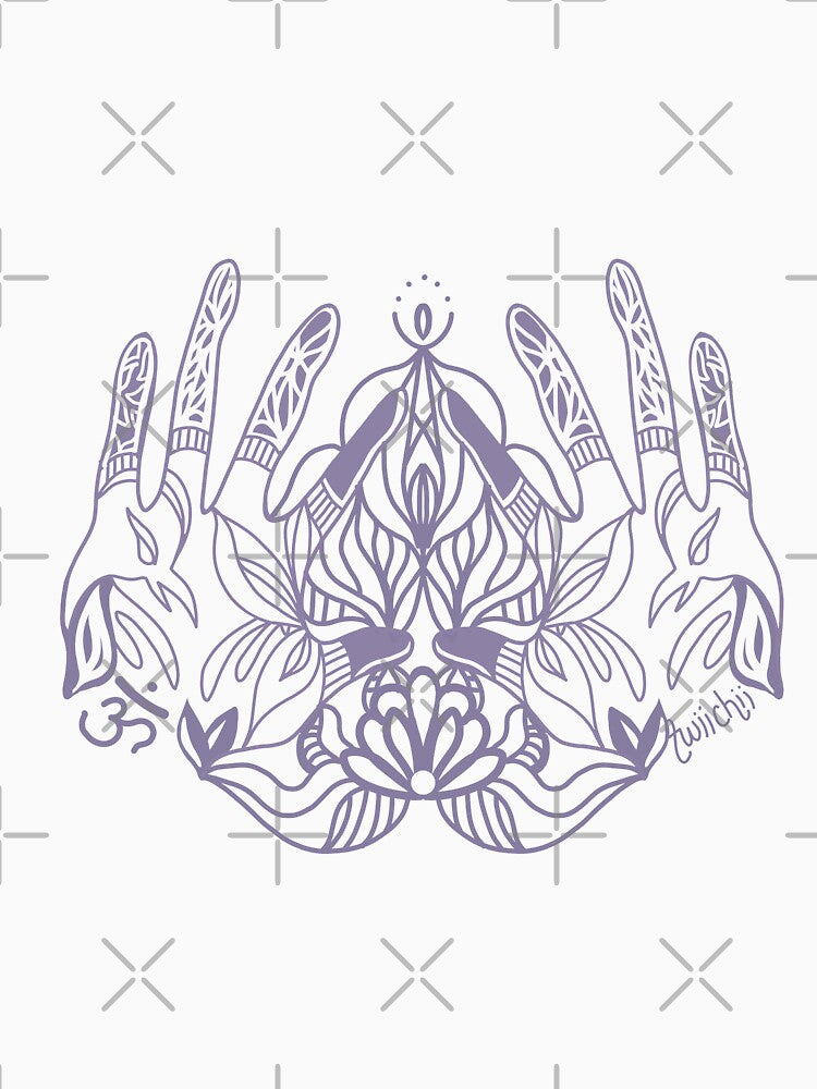 Crown Chakra Mudra by twiichii
