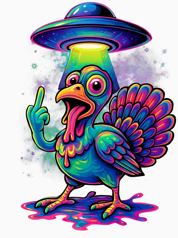 Turkey UFO selfie by EdgeDrip