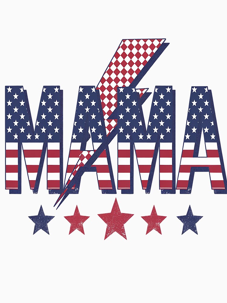 Mama Dada Mini 4th of July American Family Matching by Catharsiscath