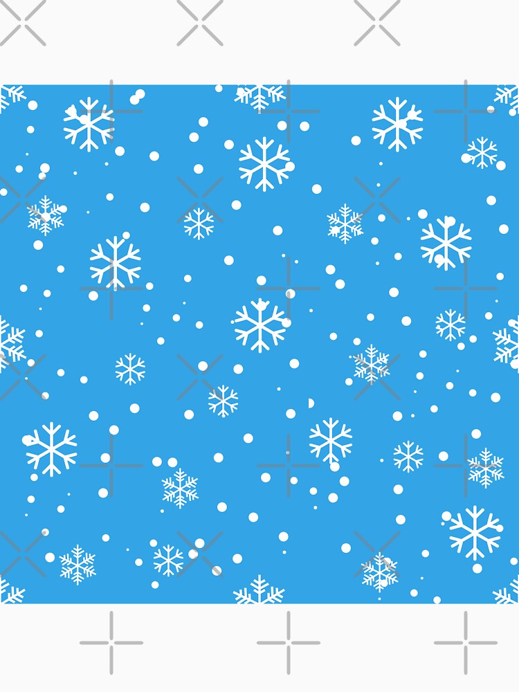 Snowflakes Pattern For Christmas by Trisha Banlasan