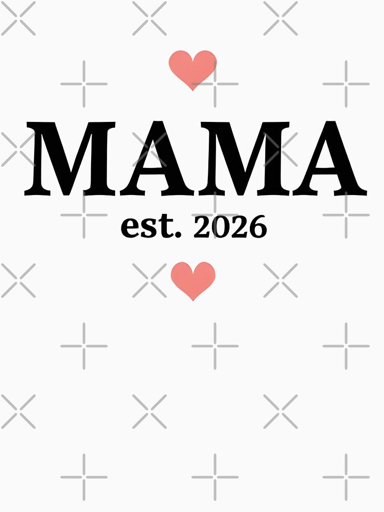 Minimalist Mama Est 2026 Tee – Mother’s Day New Mom Gift by relso
