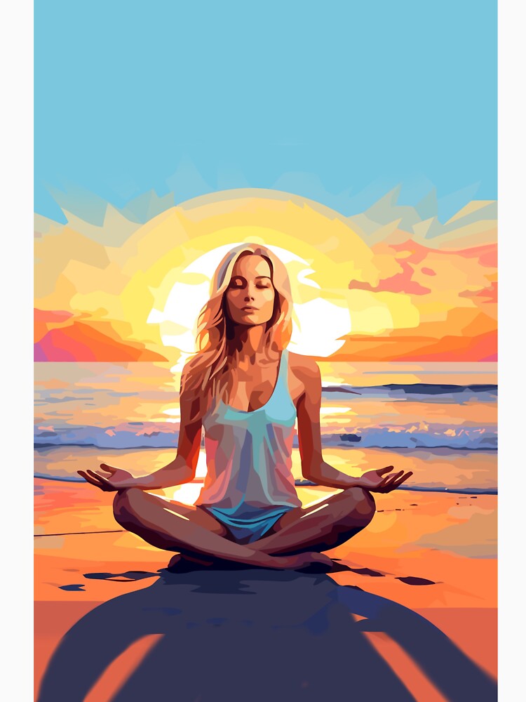 Beach Yoga by randynash