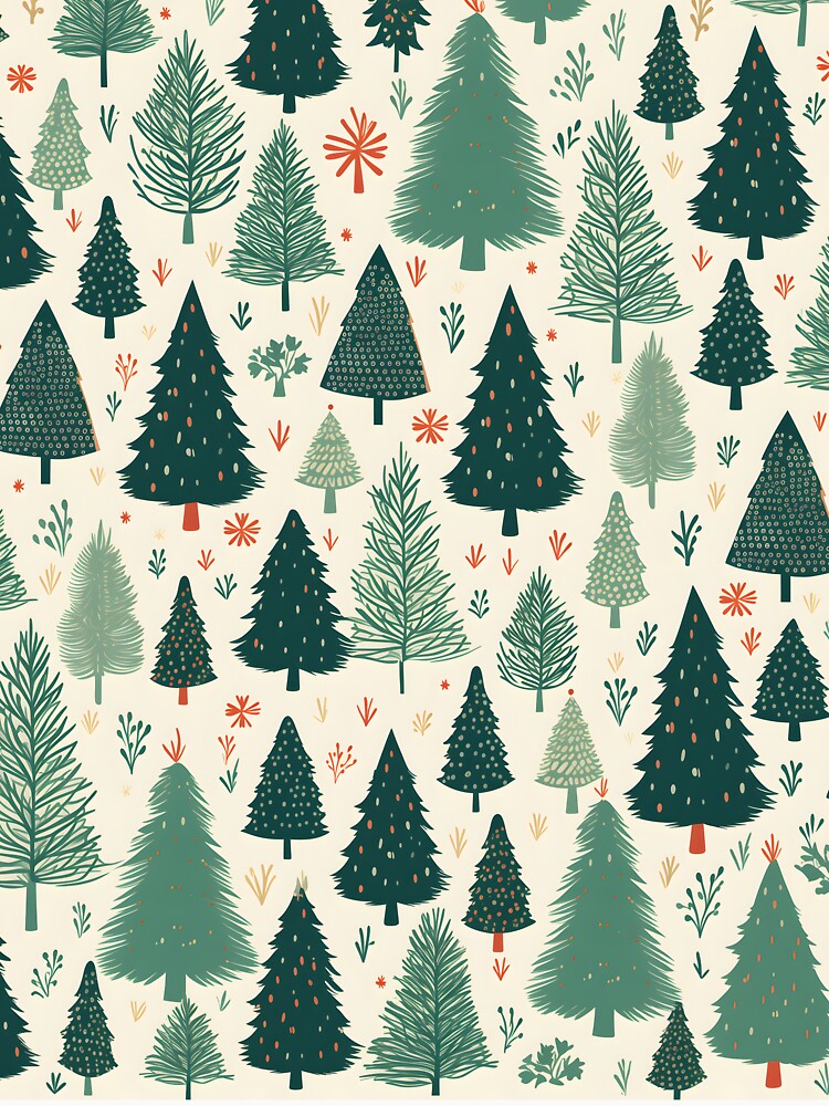 Christmas Tree Pattern by taujiart