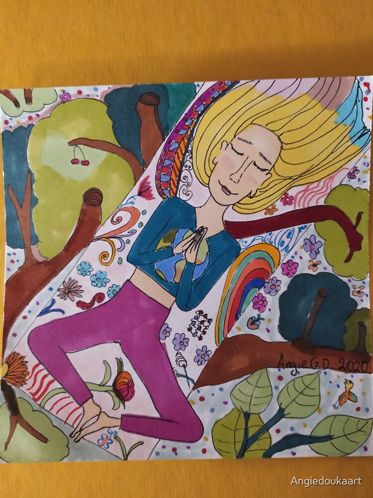 The earth has music by Angiedoukaart