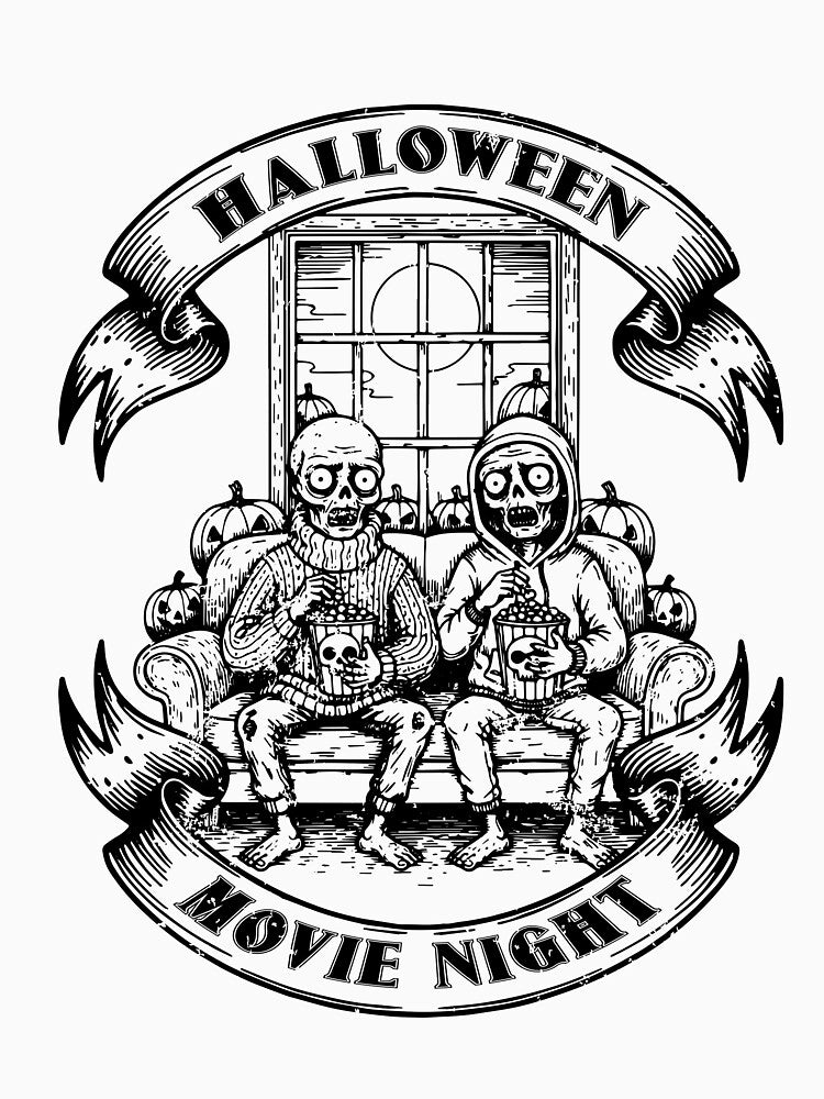 Halloween Movie Night by FotoBuda