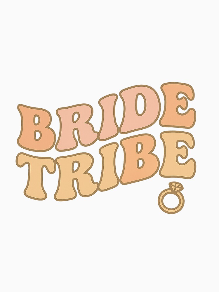 Bride Tribe Retro Pastel Bachelorette by shinelikevenus