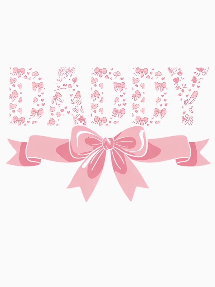 Daddy Birthday Squad Matching Coquette Bow Family Party by RonnasJackson
