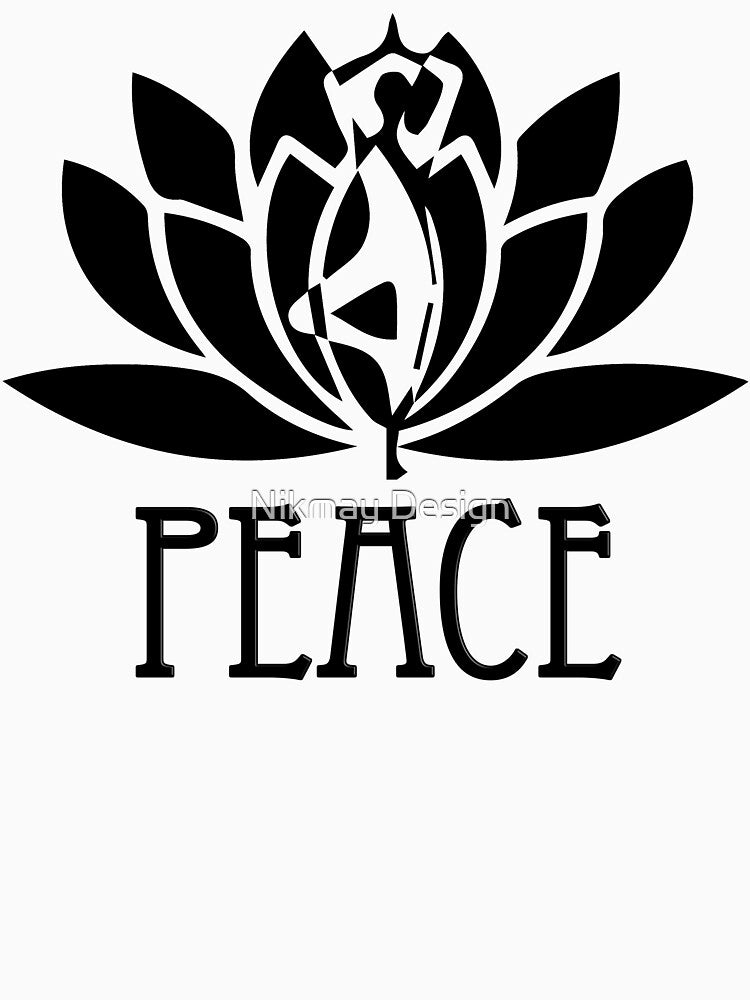 Yoga and meditation practice 3 by Nikmay Design