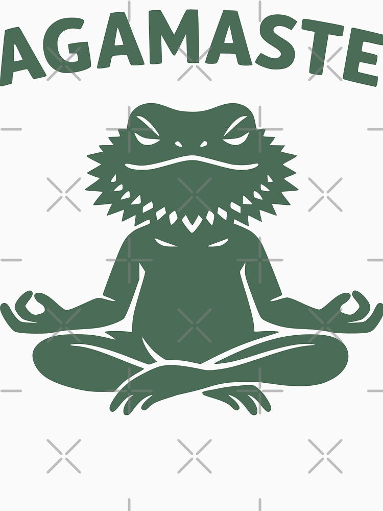Namaste, Agama: The Yoga Lizard by AlyxoGer✅