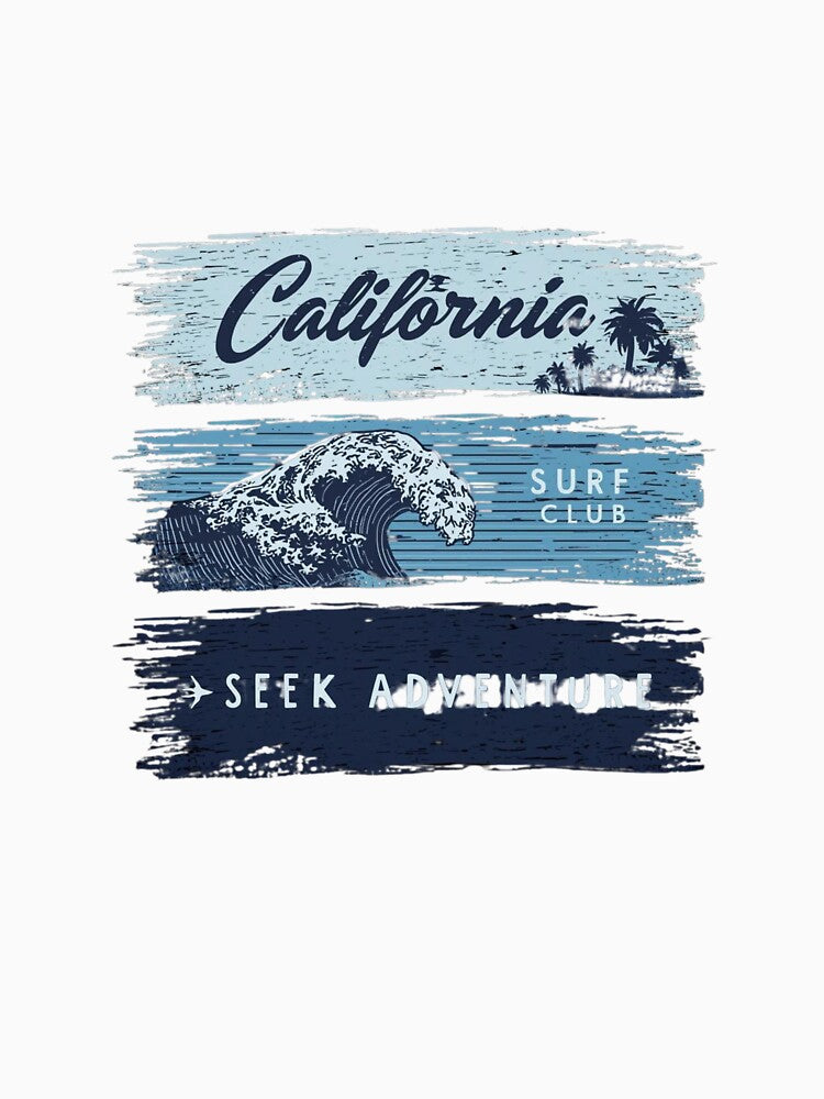 California Surf Club - Vintage Bear & Surfboard Graphic by PACS0011