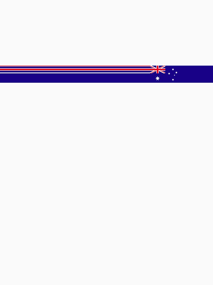Australia Flag Strip by AlanDellSaint