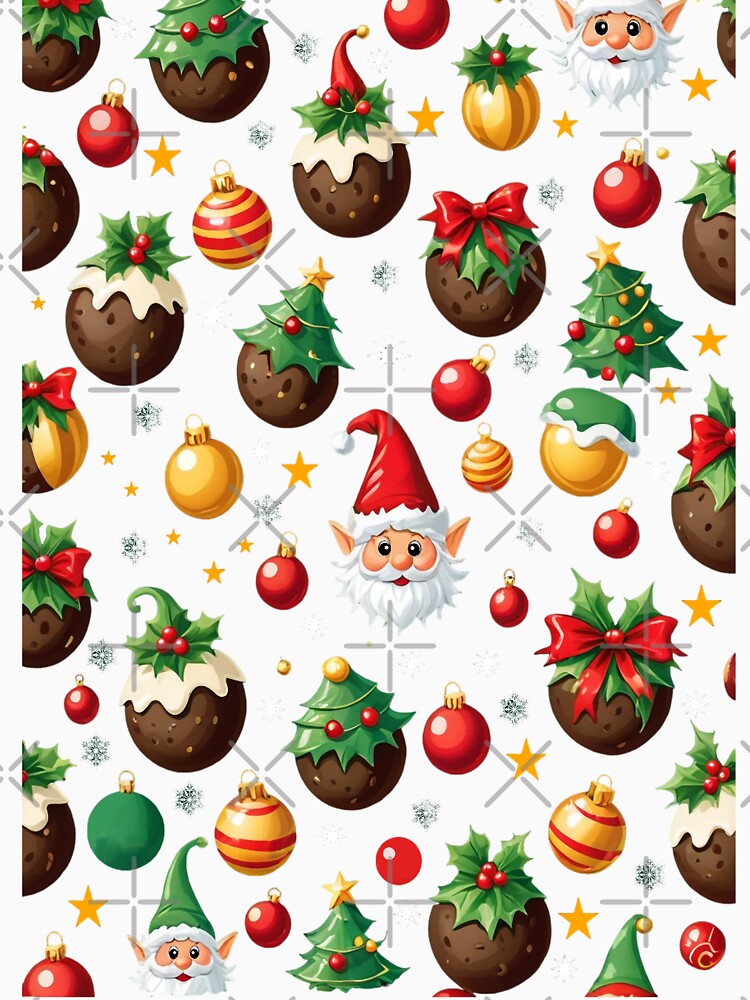 holiday pattern cute by Kamoufleur