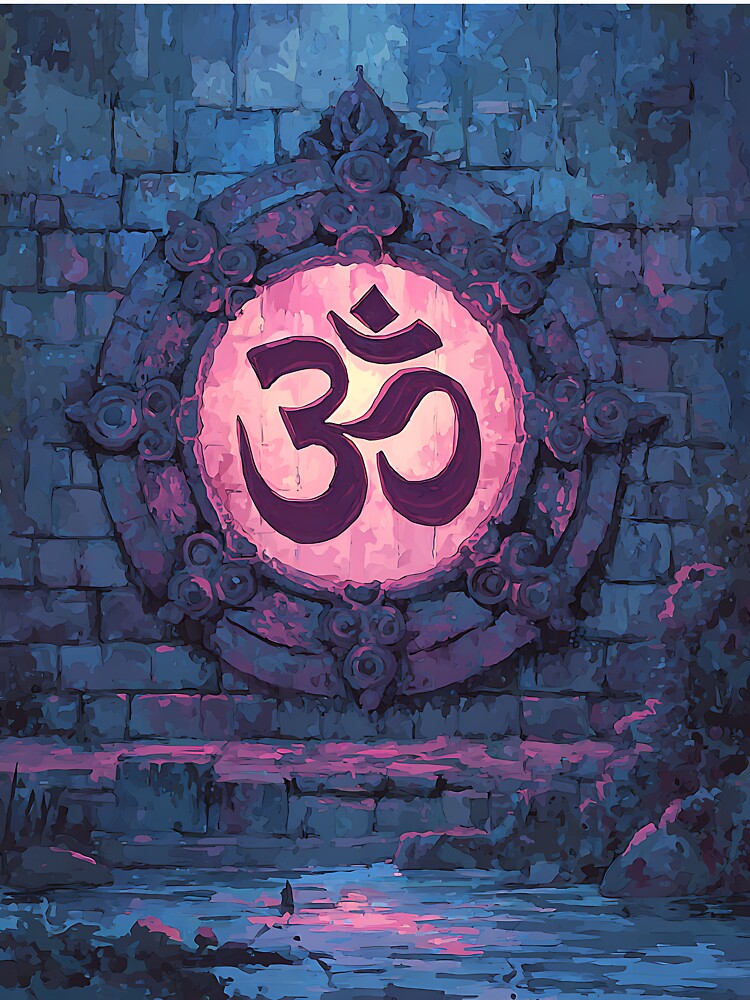Peace OM Symbol Yoga by bapupa