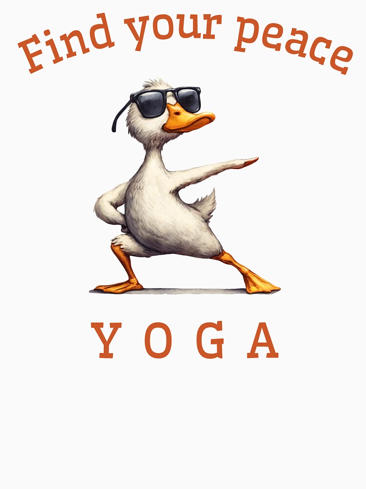 yoga find your peace, funny gift by ARTProject79