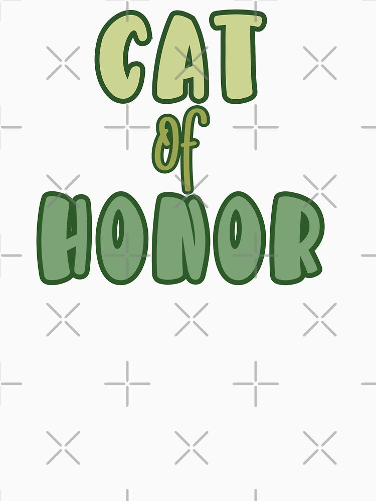 Cat of Honor, Wedding Rehearsal, Retro Wedding by DiensDesign