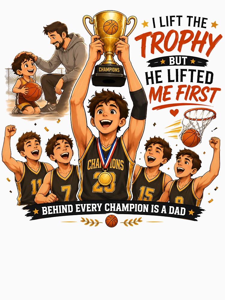 Basketball Champion Dad Gift Idea by Nuvoro Gifts