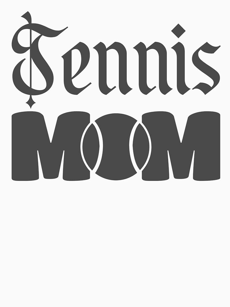 Tennis Mom Retro Gothic Sport Aesthetic by Abaseen