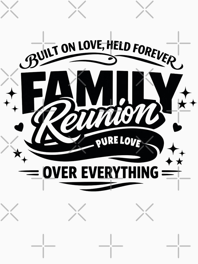 Family Reunion 2026 Family Over Everything Quote Reunion Party by Thread&Fable