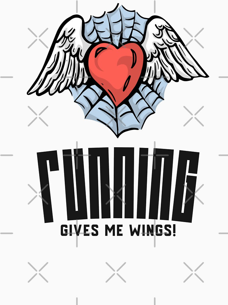 Running Gives Me Wings! by Marathon-Runner