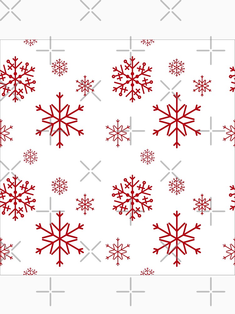 Cute Christmas Pattern- Snowflake pattern by Christeena-