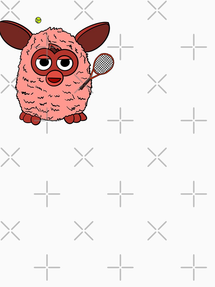 Cherry Red Tennis Player Furby by Animals-by-JB