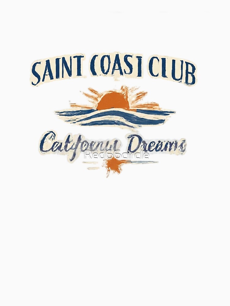 Saint Coast Club Vintage Beach Aesthetic by Red66circle